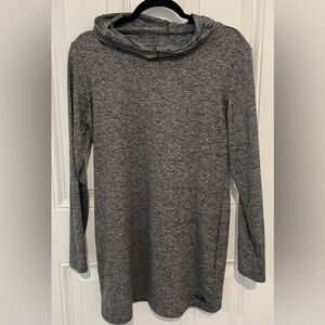 NorthFace Women’s Flash Dry Gray Space Dye Long Sleeve Athletic Shirt Sz Medium